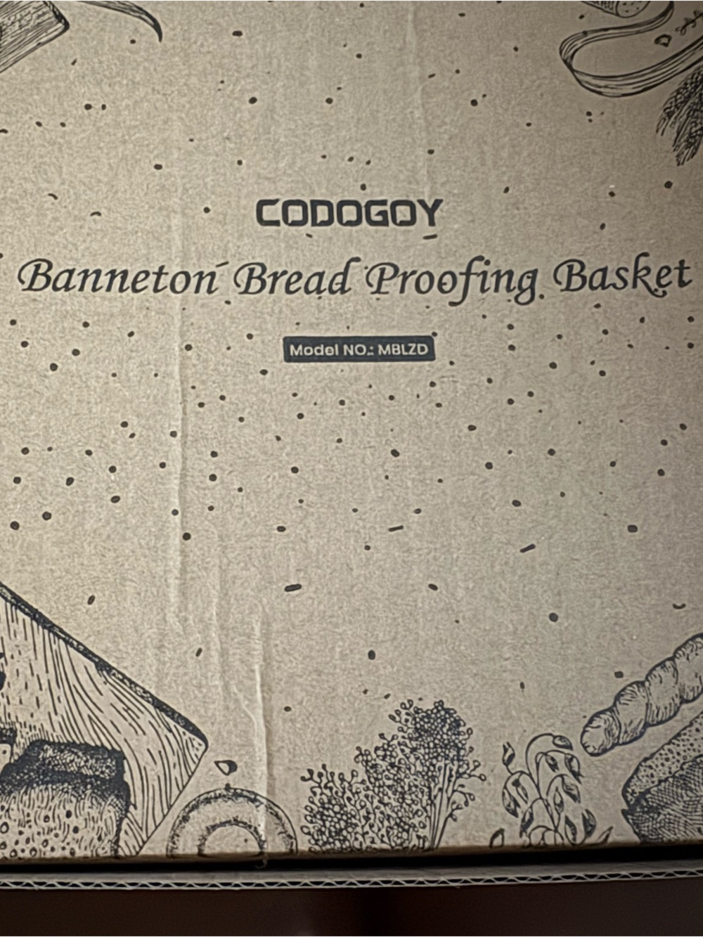 Banneton Bread Proofing Basket - Natural Beige